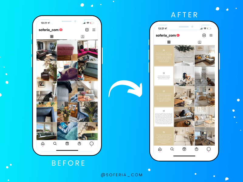 Branża home decor w social mediach - działania na Instagramie Case Study